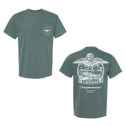 The Lackman - Neighborhood Bar Angel  - Comfort Colors Tee