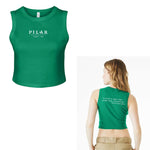 Pilar - Hemingway quote - Womens Baby Rib Crop