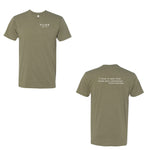 Pilar "Hemingway Quote" Unisex Green T-Shirt